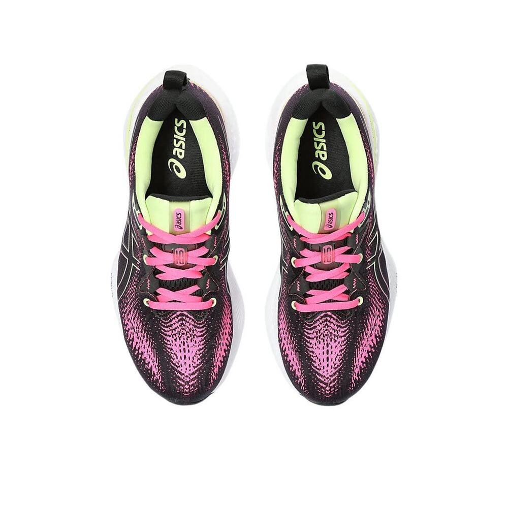 ASICS Women's Gel-Cumulus 25 Shoes, Black/Hot Pink Size 8 M - Picture 2 of 7